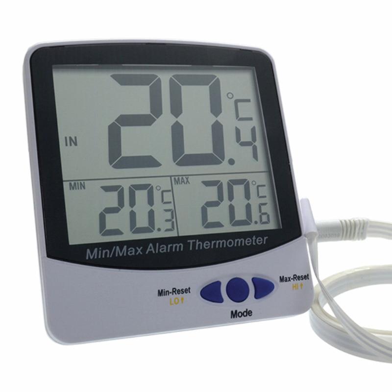 Ambient/Room Large Digit Triple/Temp Display Digital Thermometer 30ml  Glycol - Thermco Products