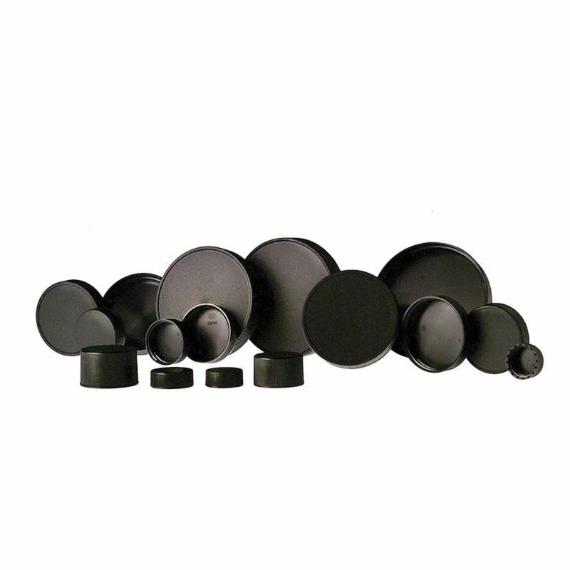 Op de een of andere manier Concentratie Interessant Qorpak® Black Unlined Polypropylene Cap, 53-400 Neck Finish | SECO