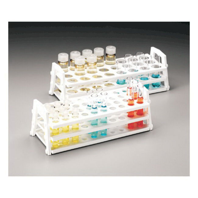 Nalgene™ Polypropylene Test Tube Rack, White, For 13 to 16 mm Tubes | SECO