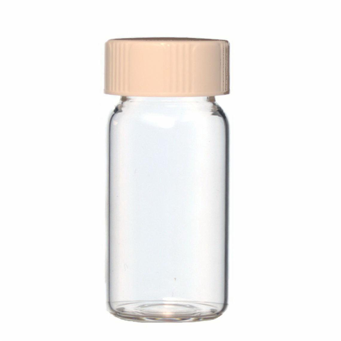 DWK Life Sciences (Kimble) Glass Scintillation Vial with Attached Urea Cap, Polyethylene Liner
