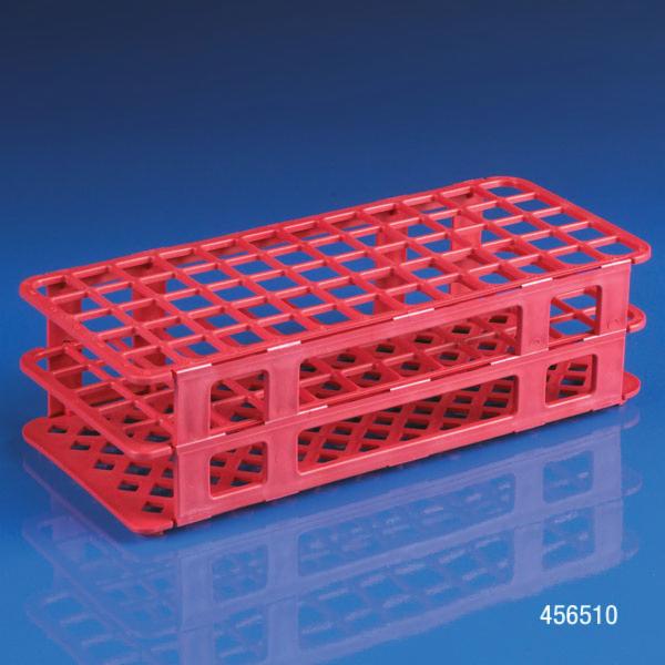 Polypropylene Scientific Racking Globe Scientific Polypropylene 16 and 17 mm Test Tube Snap-n-rack, 60 ...